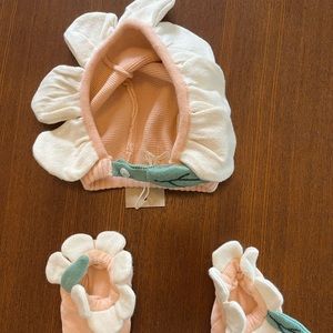 Blossom Baby Bonnet and Shoes